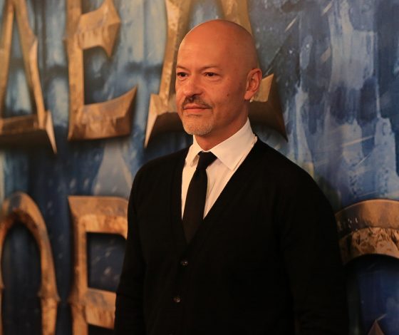 Федор Бондарчук, Светлана Ходченкова и Игорь Крутой на премьере фильма «Дед Мороз. Битва магов»