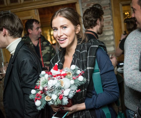 Бондарчук, Малыгина и Устинова на вечеринке Резо Гигиенишвили и Алексея Киселева