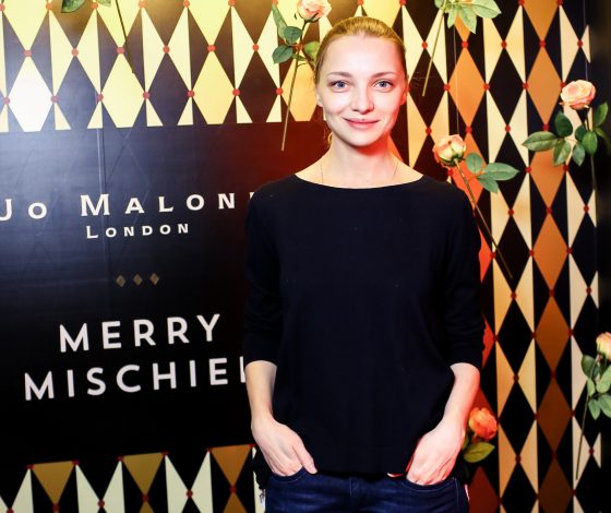 Екатерина Вилкова и другие звезды на рождественском коктейле Jo Malone London