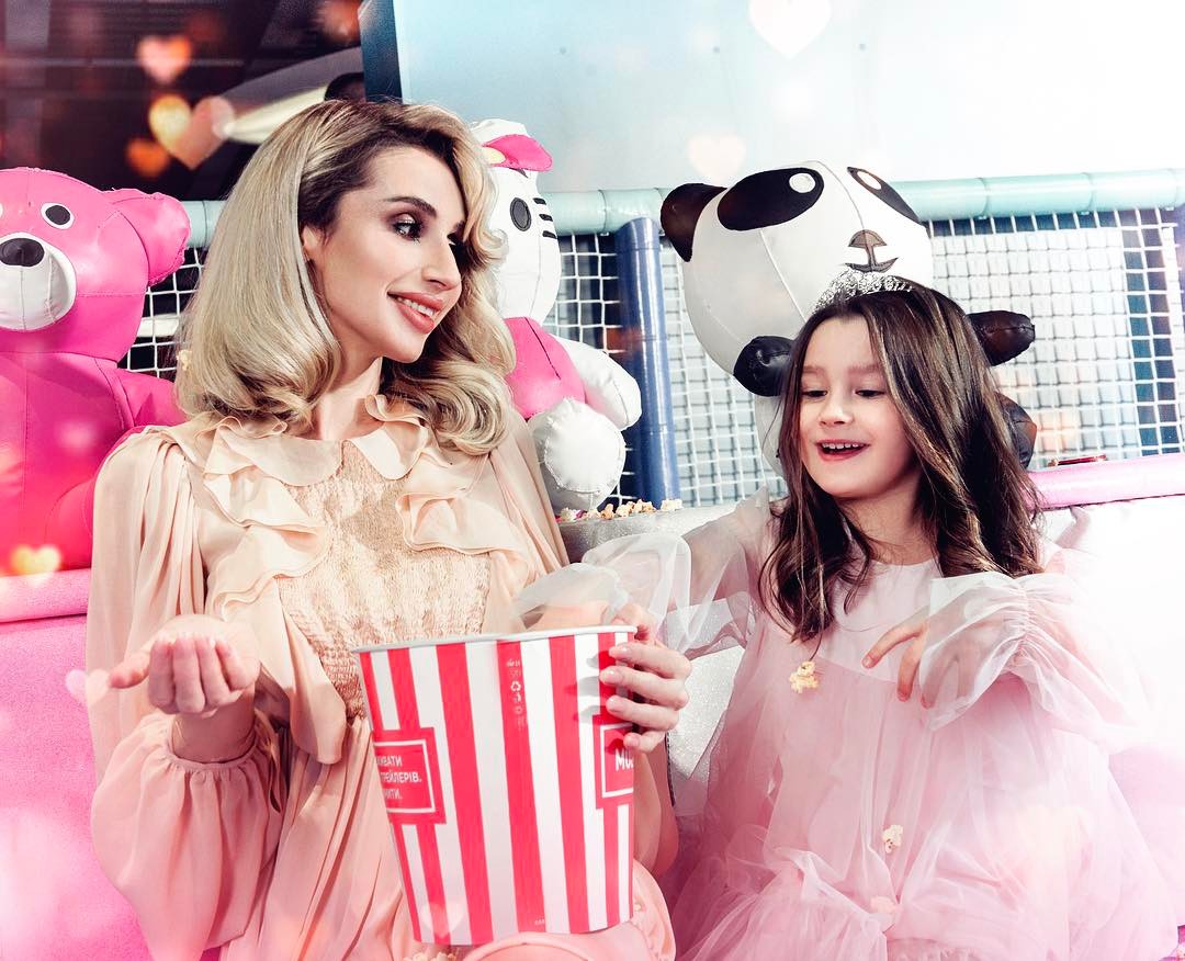 Светлана Лобода с дочкой Евангелиной