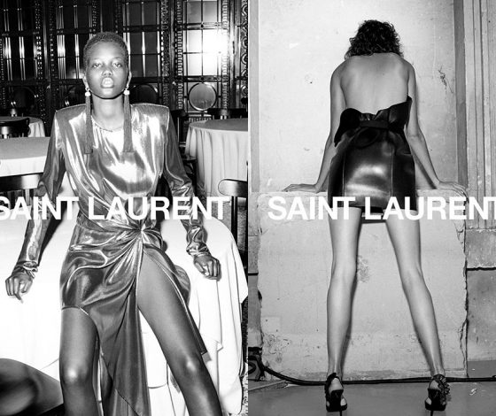«Свободу соскам», или очередная рекламная кампания для смелых от Saint Laurent
