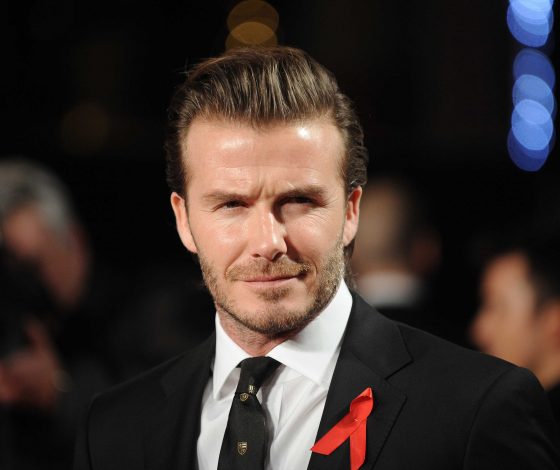 Дэвид Бекхэм спас старушку в Лондоне