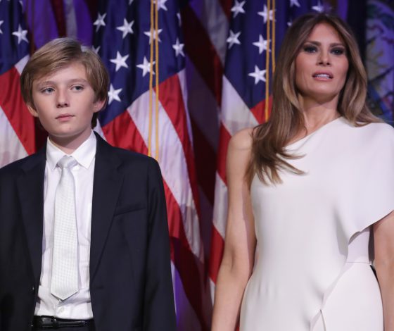 Мелания и Бэррон Трамп наконец-то переехали в Белый дом!