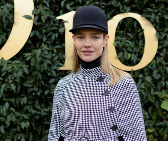 Наталья Водянова, Ксения Собчак, Яна Рудковская, Елена Перминова и ASAP Rocky на показе Dior в Париже