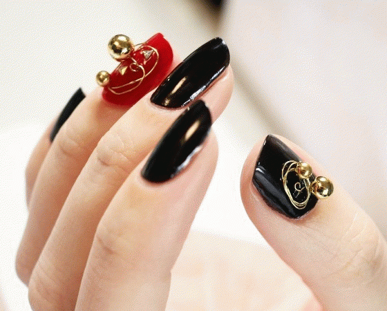 Новый тренд: маникюр с проволокой