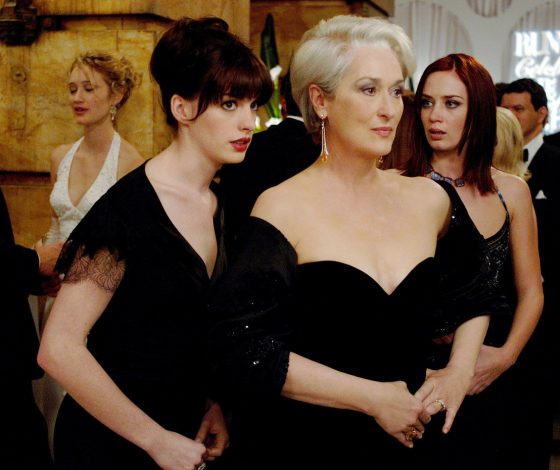 Актрисы «Дьявол носит Prada» Мэрил Стрип, Энн Хэтэуэй и Эмили Блант воссоединились на сцене