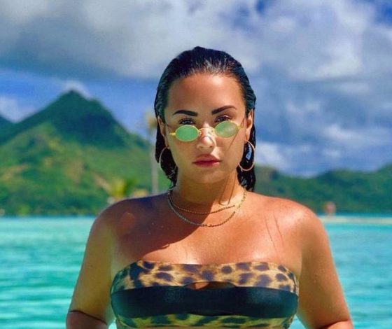 Деми Ловато показала несовершенства своего тела