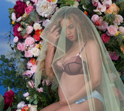 Фотосессия беременной Бейонсе!