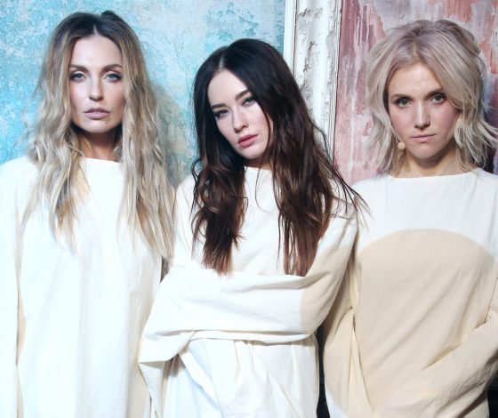 Валерия Гай Германика, Влад Топалов и Игорь Матвиенко на презентации нового клипа группы «Фабрика»