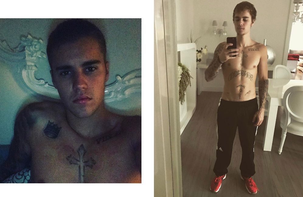 Новые фото Джастина Бибера в Instagram