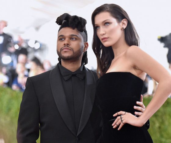 Это точно она! Белла Хадид целуется с The Weeknd