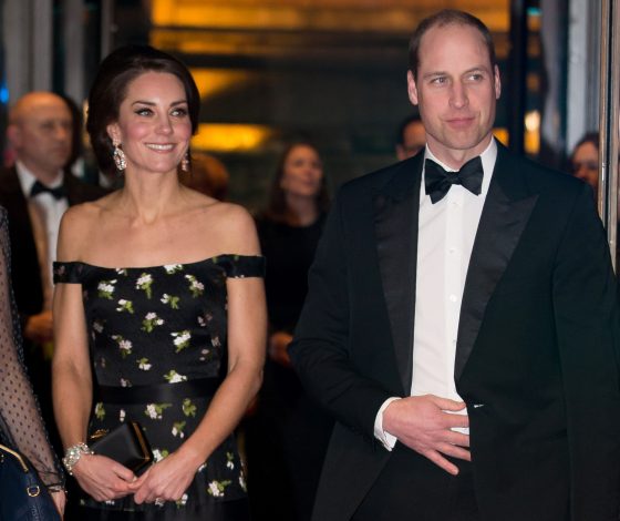 Какая пара: Кейт Миддлтон и принц Уильям на премии BAFTA