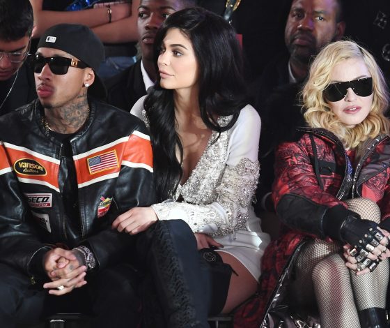 Мадонна, Кайли Дженнер и Тайга, София Ричи и Пэрис Хилтон на показе Philipp Plein