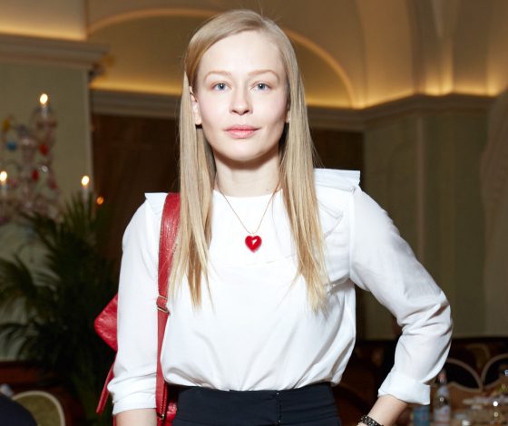 Юлия Пересильд, Олег Табаков и Леонид Парфенов на завтраке в Bosco Cafe