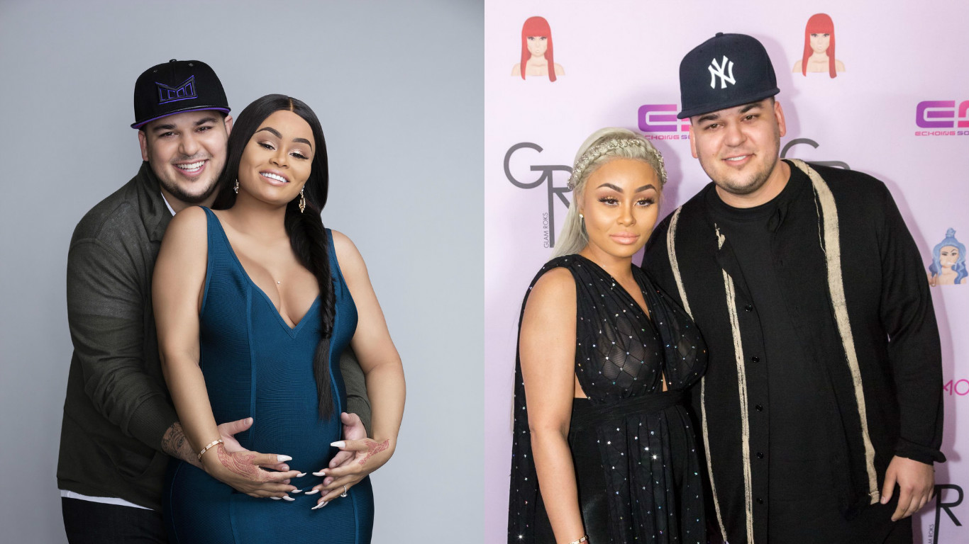 Блэк Чайна и Роб Кардашьян