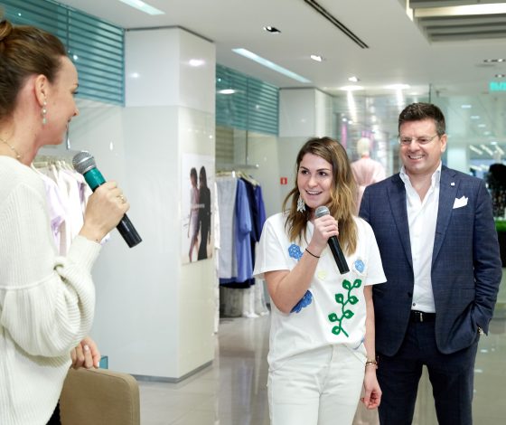 В Смоленском пассаже прошел public talk с дизайнером Laroom Евгенией Легкодымовой