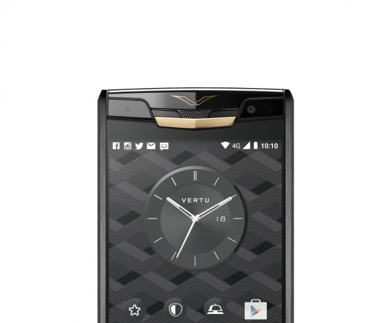 Новая коллекция телефонов от Vertu: стеганая кожа, красное золото и титановое покрытие