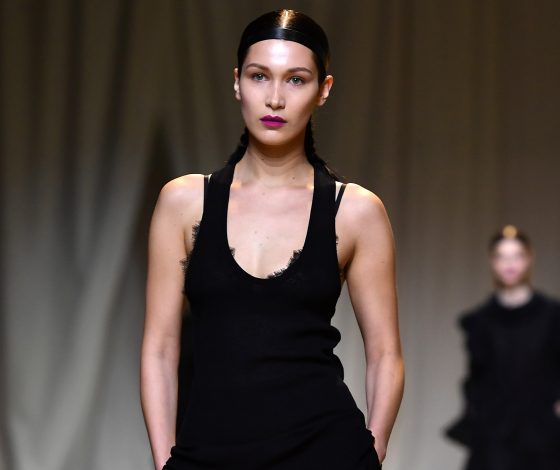 Белла Хадид и ее бывший The Weekend, а еще Ники Минаж и Ольга Куриленко на показе H&M Studio в Париже