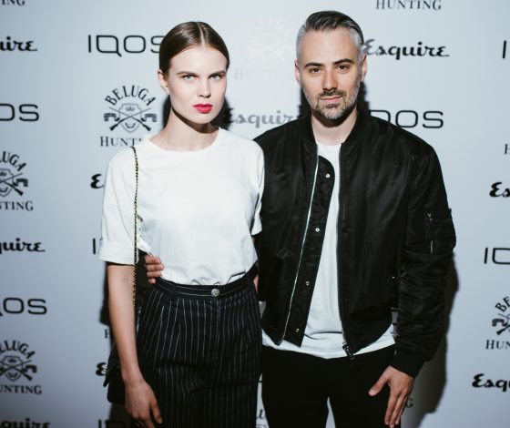 Светская Москва на творческом вечере журнала Esquire