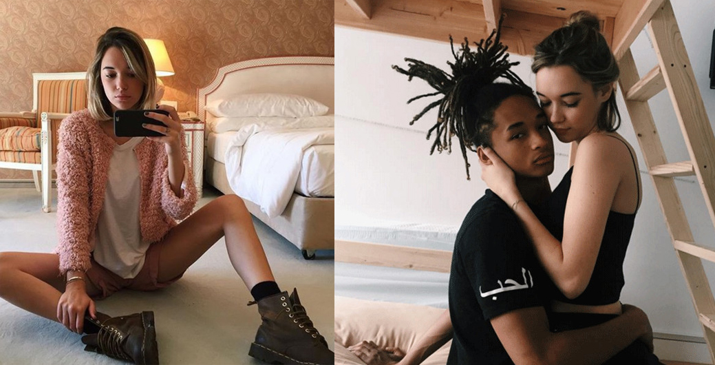 Джейден Смит и Сара Снайдер