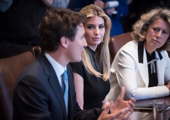 Свидание? Замужняя Иванка Трамп отправилась в театр с горячим премьер-министром Канады