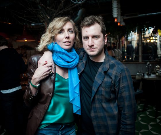 Светлана Бондарчук, Катерина Шпица и Надежда Михалкова на дне рождения Резо Гигинеишвили