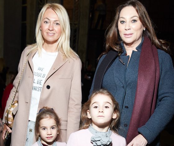 Яна Рудковская, Алла Вербер, Валерия, Наталья Османн и Влад Топалов на показе Viva Vox