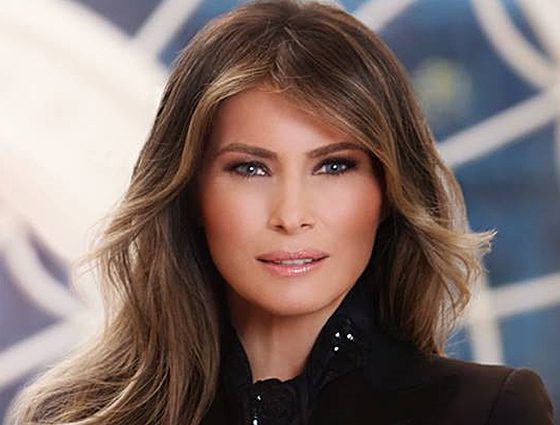 Первый официальный портрет Мелании Трамп понравился не всем! В чем дело?