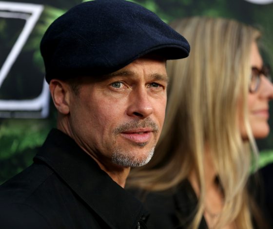 Не такой уж и худой: Брэд Питт появился на премьере фильма «Затерянный город Z» в Голливуде