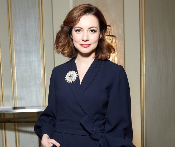 Татьяна Геворкян, Дарья Михалкова и Оксана Федорова на показе Natalia Gart