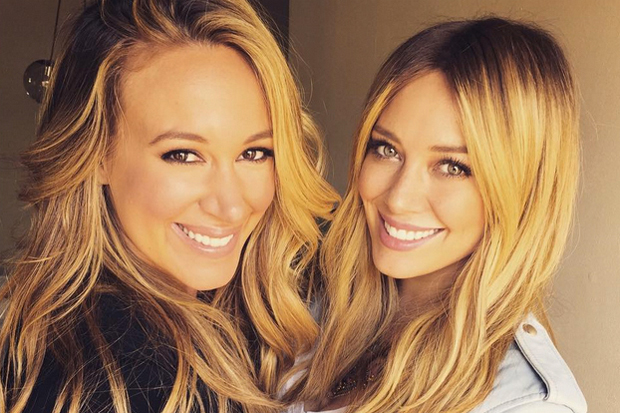 Хейли Дафф и Хилари Дафф