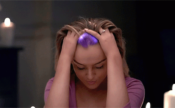 Как окрасить волосы в солнечный желтый и насыщенный фиолетовый, как у Кайли Дженнер?