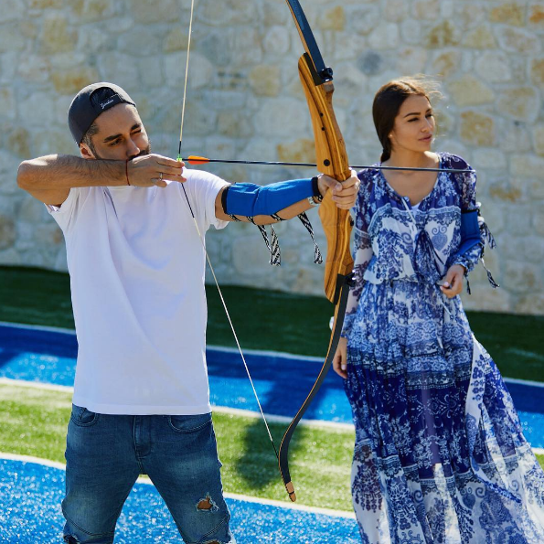 Мот и Мария Мельникова в Греции