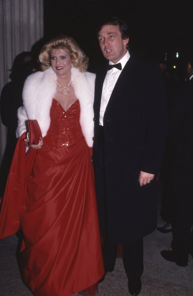 Ивана и Дональд Трамп, 1986 год