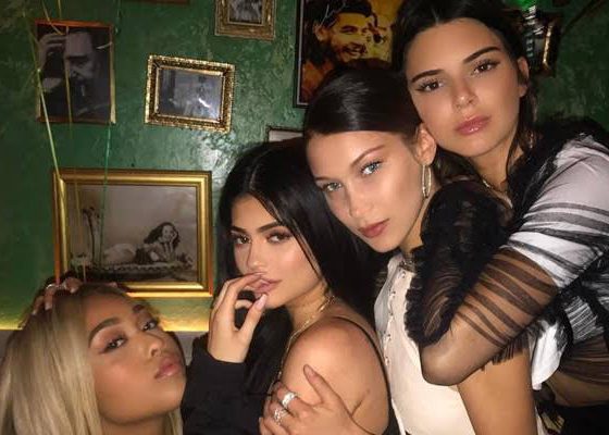 Кайли Дженнер, Кендалл Дженнер и Белла Хадид на дне рождения Трэвиса Скотта: как все прошло?