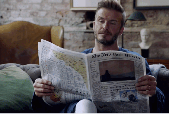 Как Дэвид Бекхэм отпраздновал день рождения?