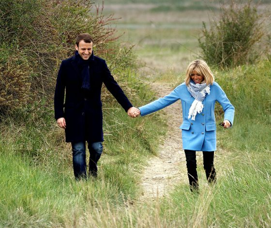 Новый президент Франции и его 64-летняя жена: самые трогательные фото