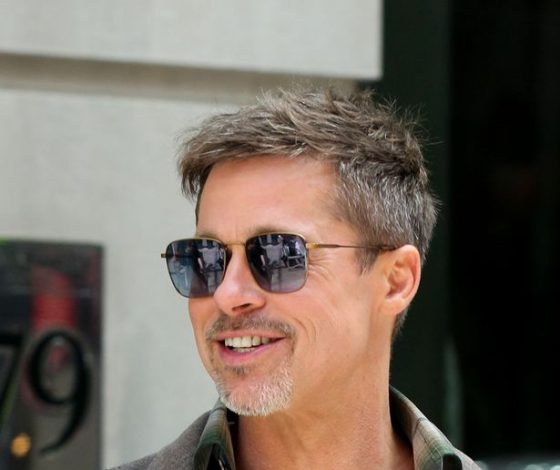 Новый выход Брэда Питта! Спойлер: он очень хорош собой, но странно одет!