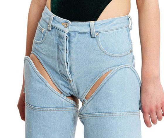 Джинсы Opening Ceremony, которые превращаются в шорты. А ты решишься?