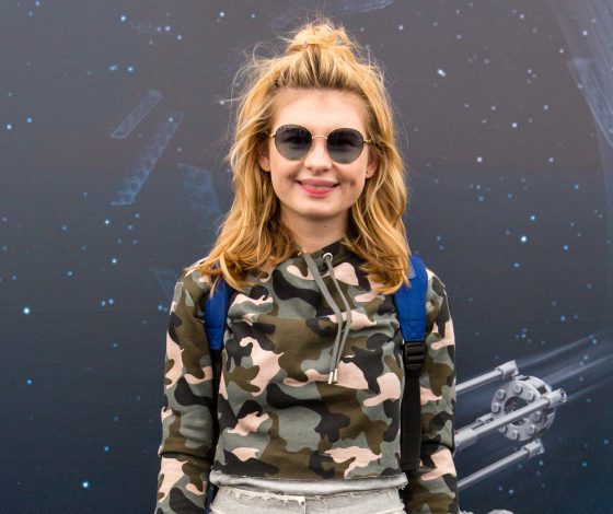 Анна Цуканова-Котт, Анастасия Меськова и Катерина Шпица на празднике LEGO Star Wars