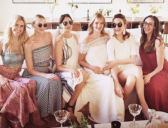 В ожидании первенца: Роузи Хантингтон-Уайтли устроила baby shower