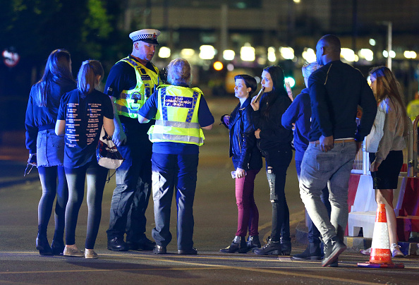 Police Respond To  An Incident At Manchester Arena