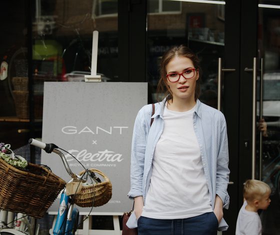 Лукерья Ильяшенко, Ирена Понарошку и Анна Цуканова-Котт на пресс-бранче Electra и Gant