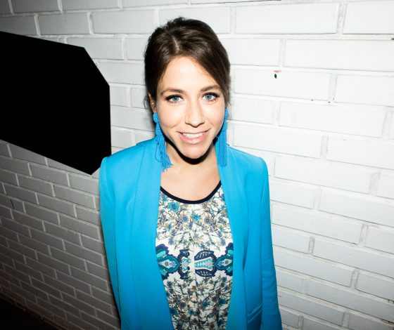 Юлия Барановская, Александр Терехов и Наталья Бардо на презентации украшений Julia Davidian