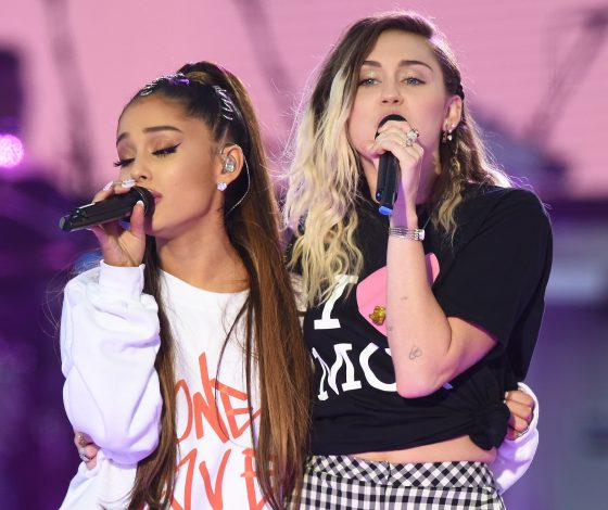 One Love Manchester: Ариана Гранде, Джастин Бибер, Кэти Перри, Майли Сайрус и Фаррелл Уильямс на сцене