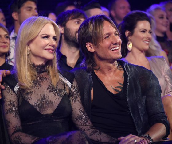 Кит Урбан и Николь Кидман, Кэрри Андервуд и другие зведы на CMT Awards