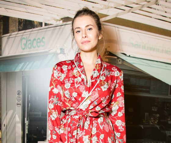 Тата Бондарчук-Мамиашвили, Ясмина Муратович и Виктория Крутая на открытии нового шоу-рума I Am Studio