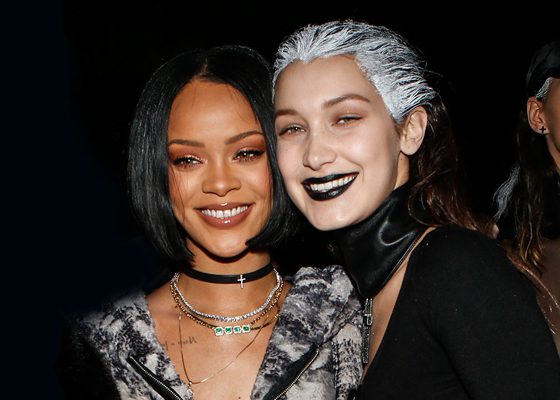 Рианна переживает за Беллу Хадид. Говорят, она встречается с Дрейком!