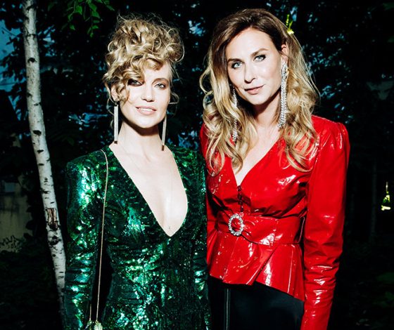 Глюкоза и другие звёзды на дне рождения главного редактора Harper's Bazaar Дарьи Веледеевой