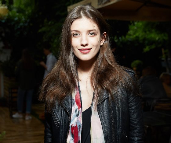 Анна Чиповская, Анастасия Меськова и Катерина Шпица на открытии летней веранды в ресторане DiDi